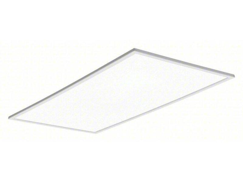 Rectangular LED light panel, designed for modular cleanrooms by Gerbig Cleanrooms.